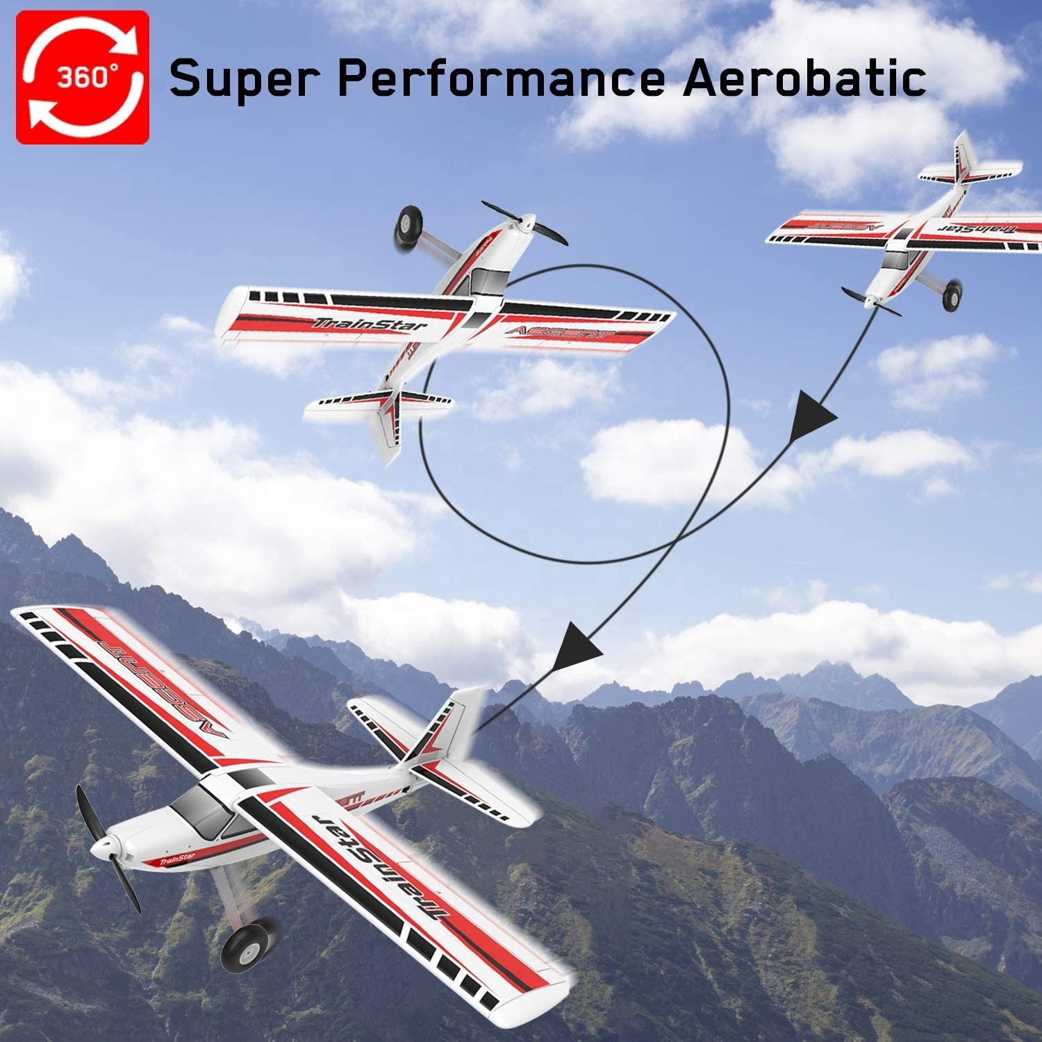 2024 New Volantex 747-8 Remote Control Aircraft 1400mm Wingspan EPO Plastic Fuselage Brushless Motor Remote Control Model