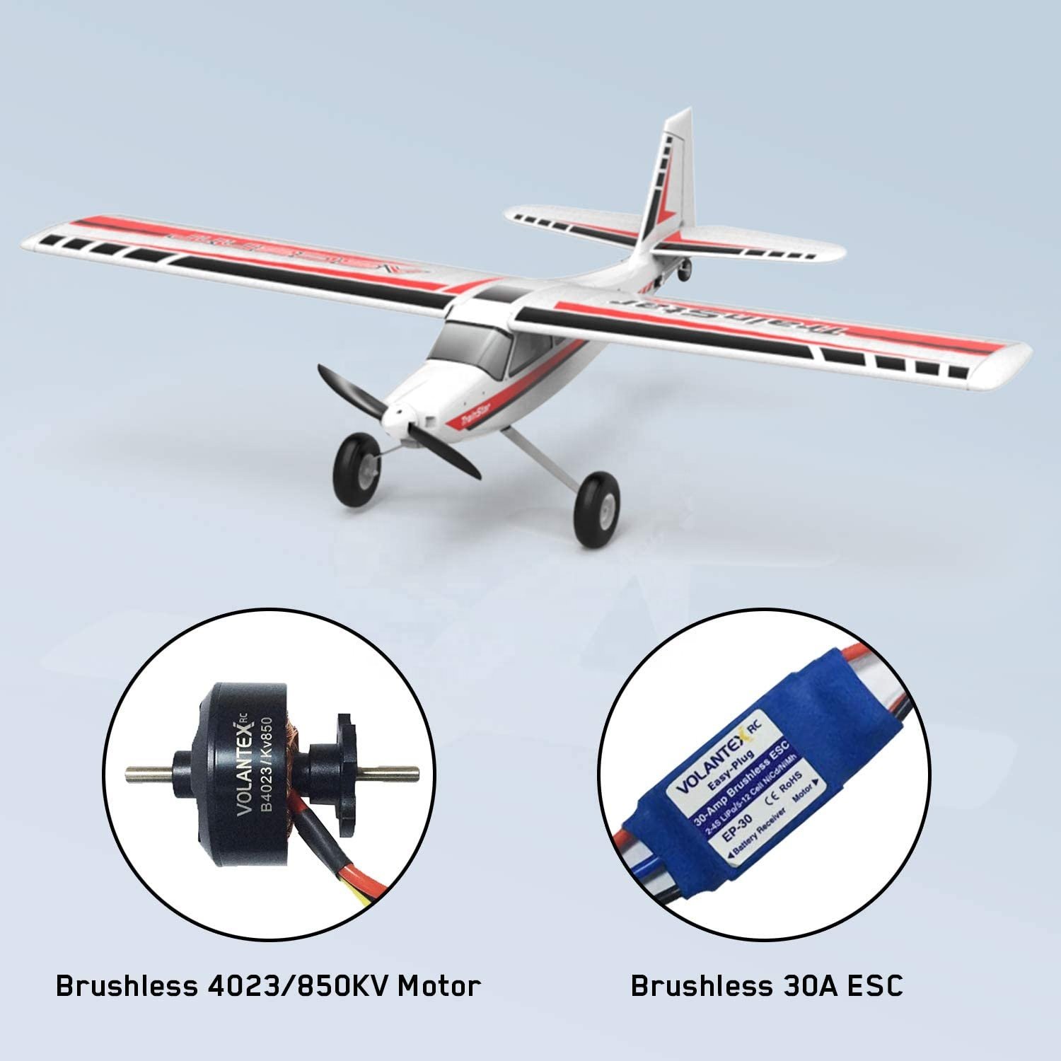2024 New Volantex 747-8 Remote Control Aircraft 1400mm Wingspan EPO Plastic Fuselage Brushless Motor Remote Control Model