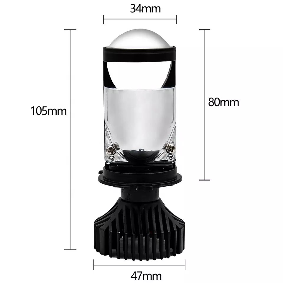 T9 Hot Selling Factory Wholesale LED Projector Lens H4 Hi/Lo Beam Auto Light Systems Headlights Bulb