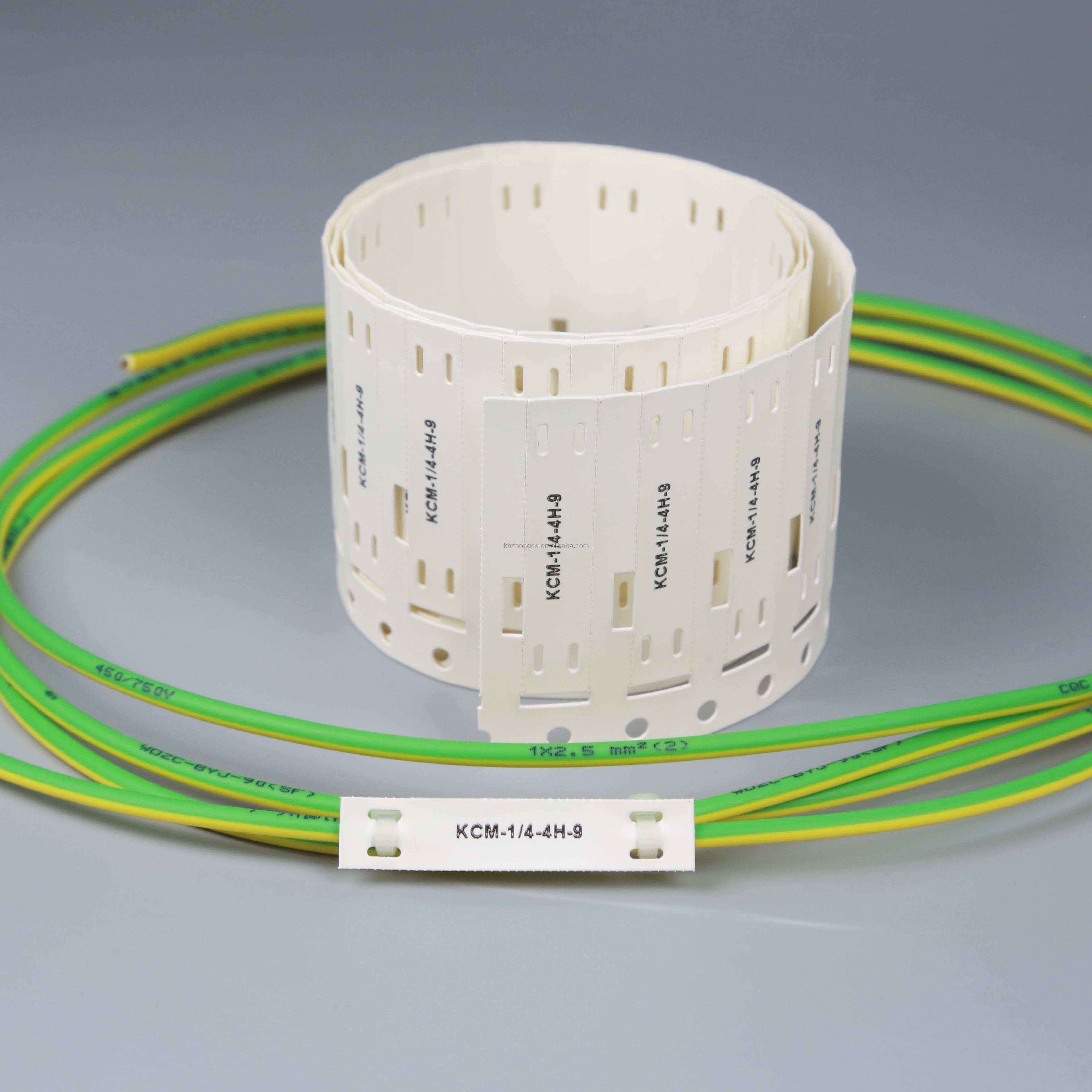 Professional Grade Budget-Friendly Military Standard Fluoropolymer Cable Marker Tags for Aviation Wiring Accessories