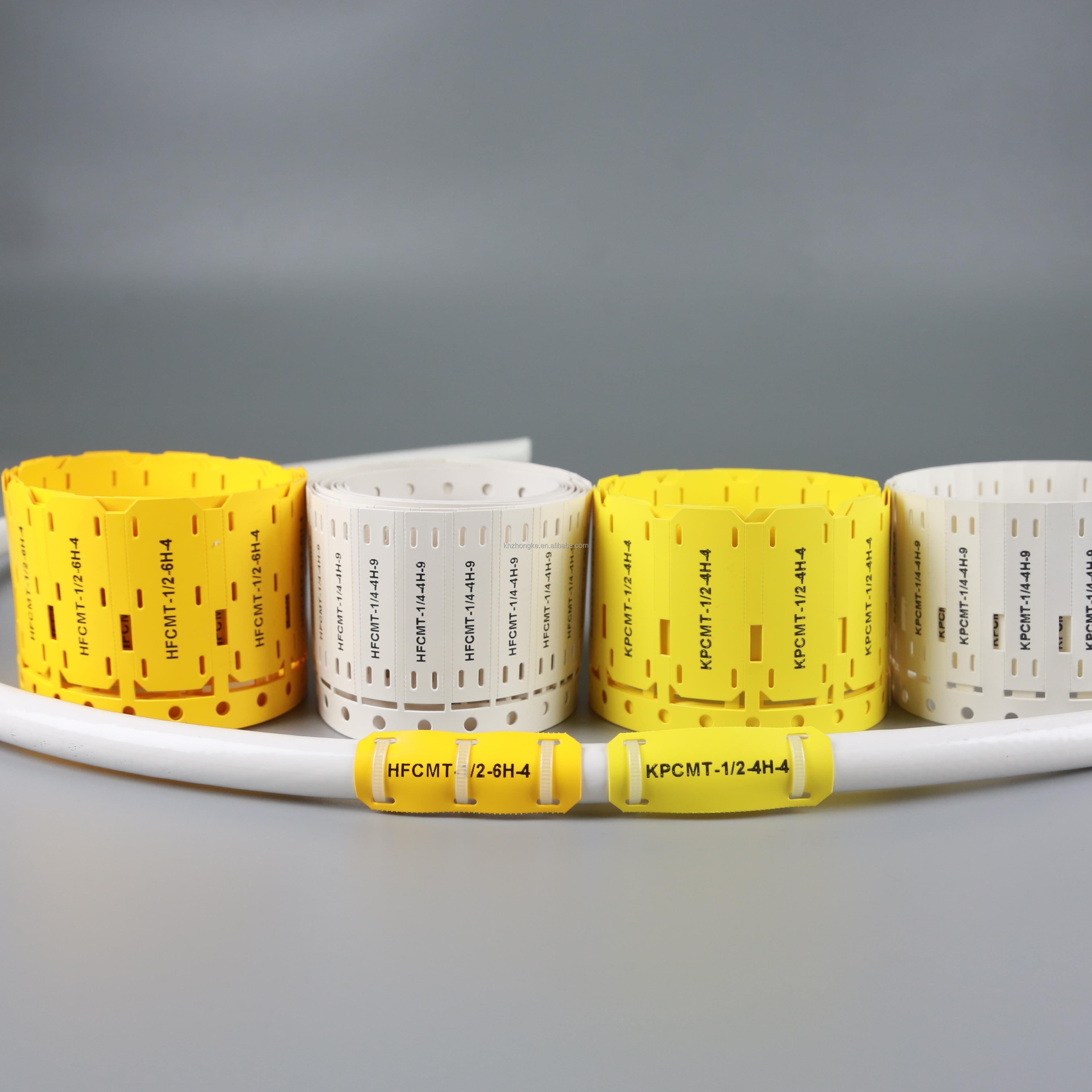 Professional Grade Budget-Friendly Military Standard Fluoropolymer Cable Marker Tags for Aviation Wiring Accessories