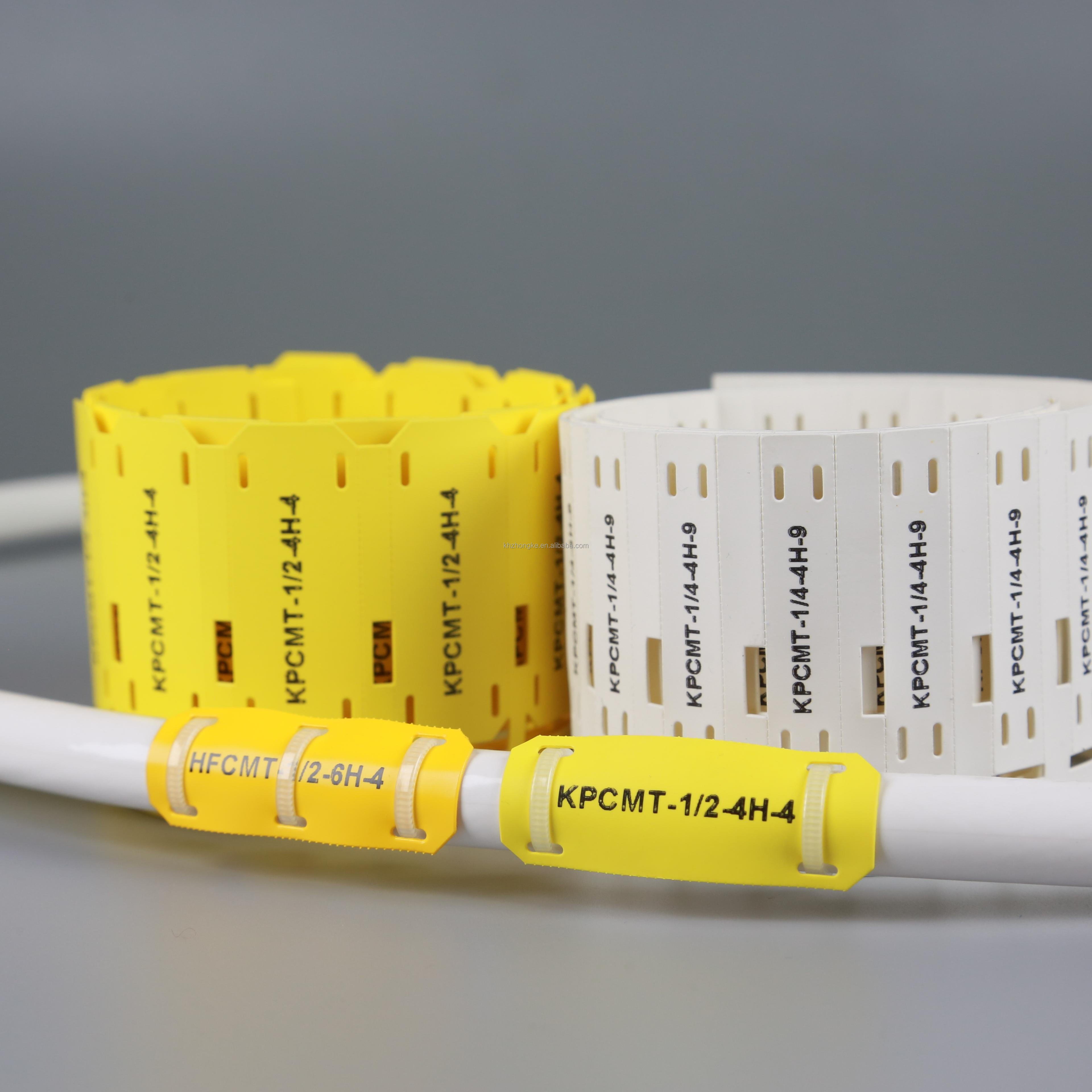 Professional Grade Budget-Friendly Military Standard Fluoropolymer Cable Marker Tags for Aviation Wiring Accessories