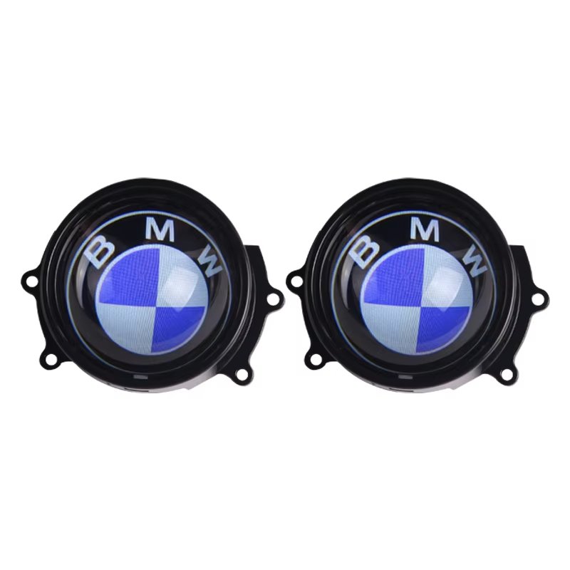 Mastes Auro Factory's Top Tier Quality New 12V Angel Eye LED Headlights with Lens Protector Devil Eye Headlights