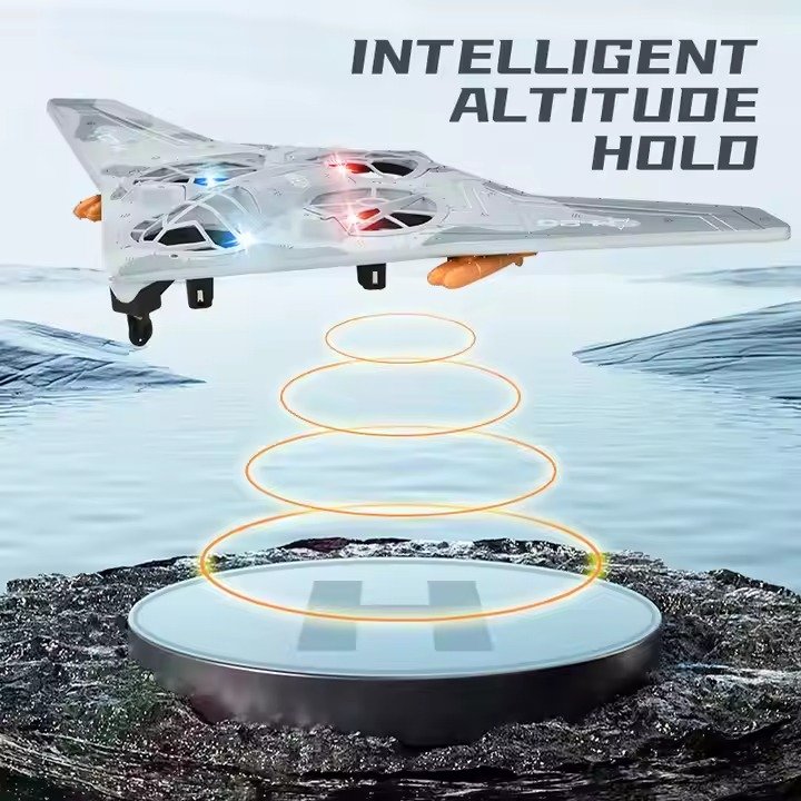 Adults Remote Control EPP Foam Bomber Fighter Jet Toys Radio Electric Private Jet Airplane Model Aircraft Plane Kit Batteries