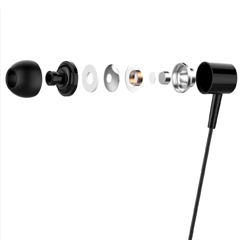 3.5 mm Sport Stereo Music Noise Cancelling Jack Wired Earphones Headset Headphone with Microphone for Mobile Accessories 2023