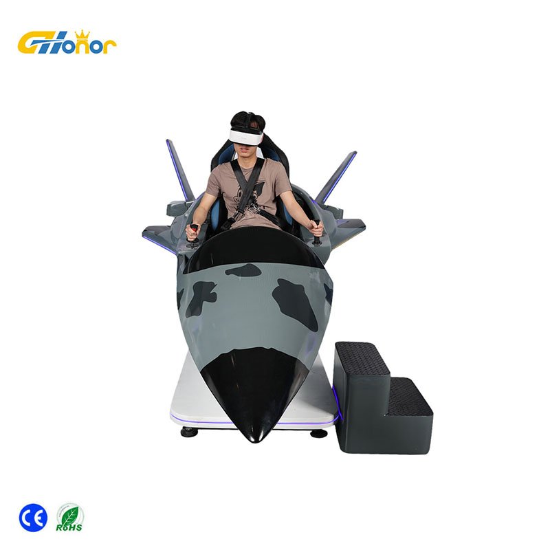 9d Vr Virtual Realty Amusement Equipment Flight Simulator Cockpit 3 Dof Electric System Airplane Simulator