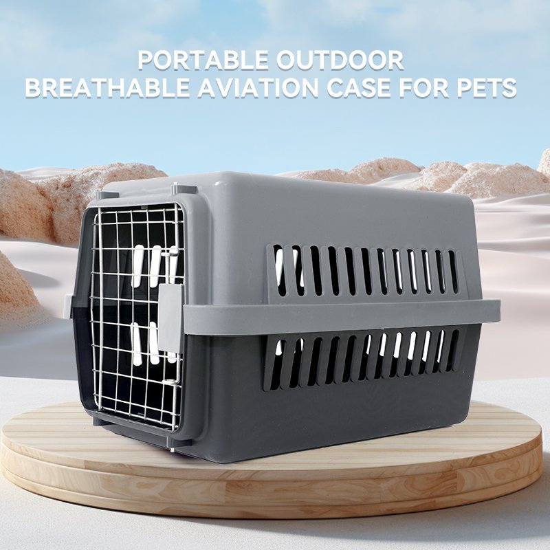 New Portable Car Pet Cage Pet Aviation Box Cat and Dog Transportation Carrier Pet Products