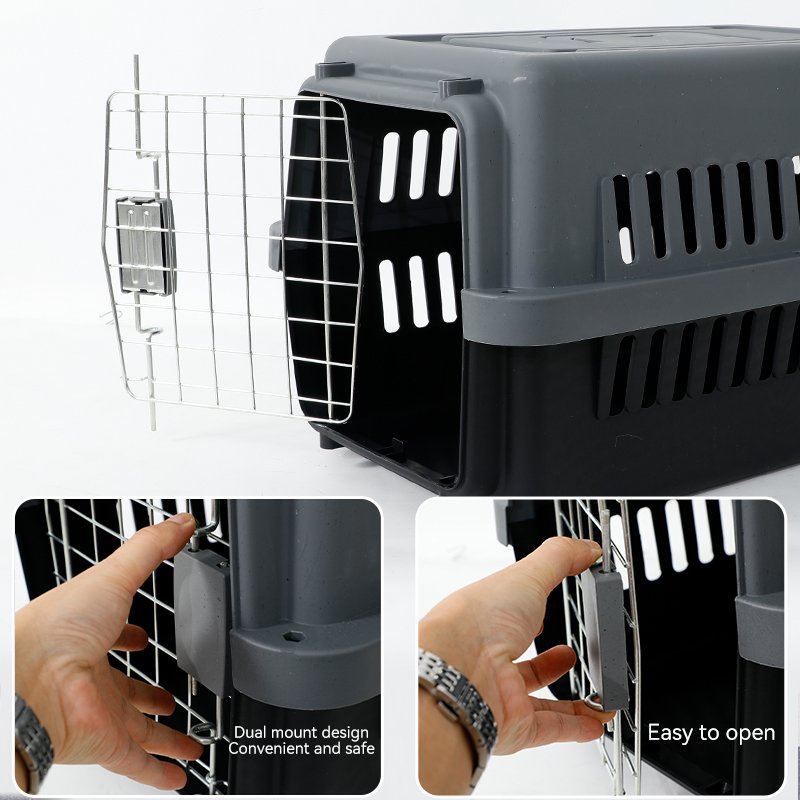 New Portable Car Pet Cage Pet Aviation Box Cat and Dog Transportation Carrier Pet Products