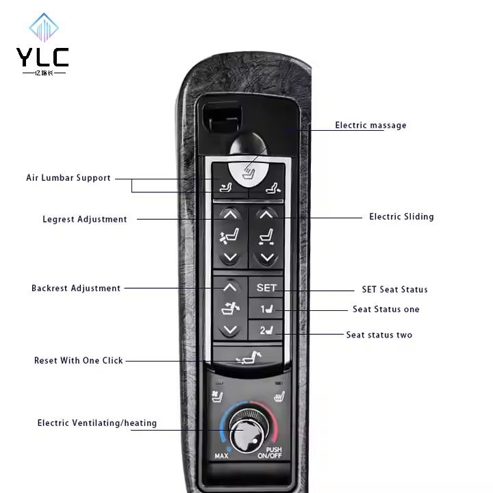 YLC Hot Sale Electric Car Seat Luxury for Gl8 Seats for Luxury Vip Van Car for V-class V250 V260 W447