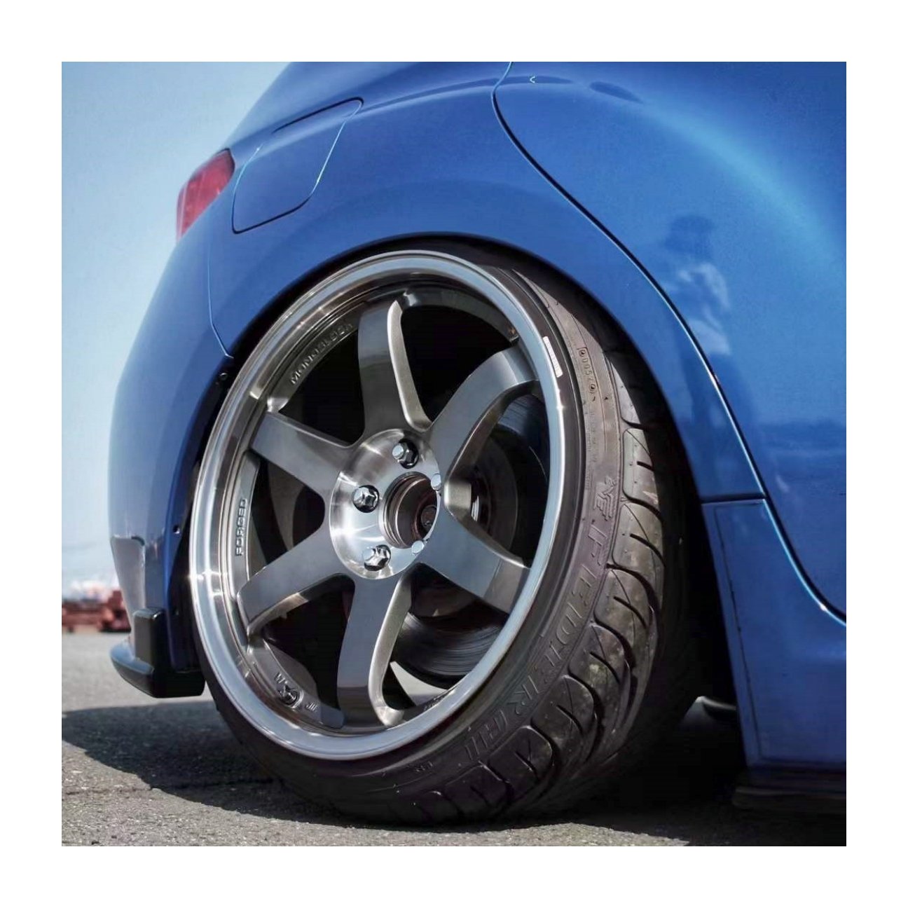 RC Cheap Price Te37 Alloy Other Auto Monoblock Passenger Racing Car Wheels Car Aluminium Rims Rines Hubs 5x114.3 18 Inch Wheels