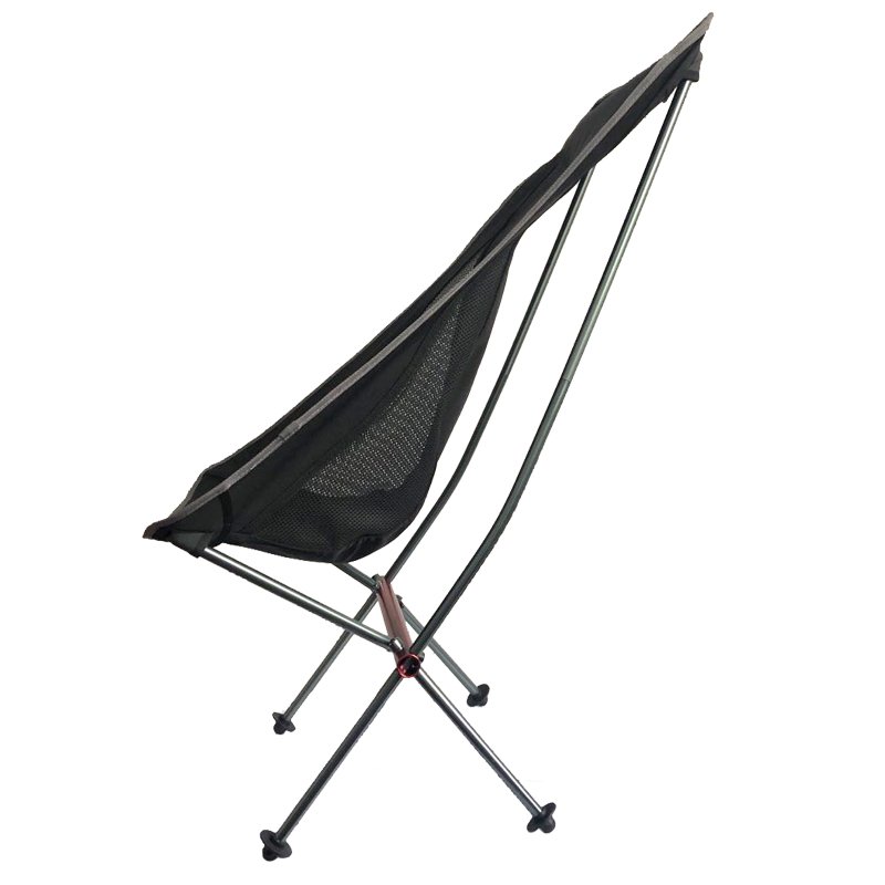 Outdoor Portable Moon Chair Camping Chair Aluminium Frame Lightweight Folding Outdoor Furniture Beach Chairs Customization 1.2mm