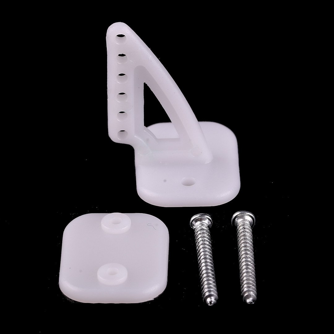 Standard Rudder Angle Hydraulic Electric Triangular Rudder Angle 6-hole Fixed Wing Aircraft Parts Airplane Accessories