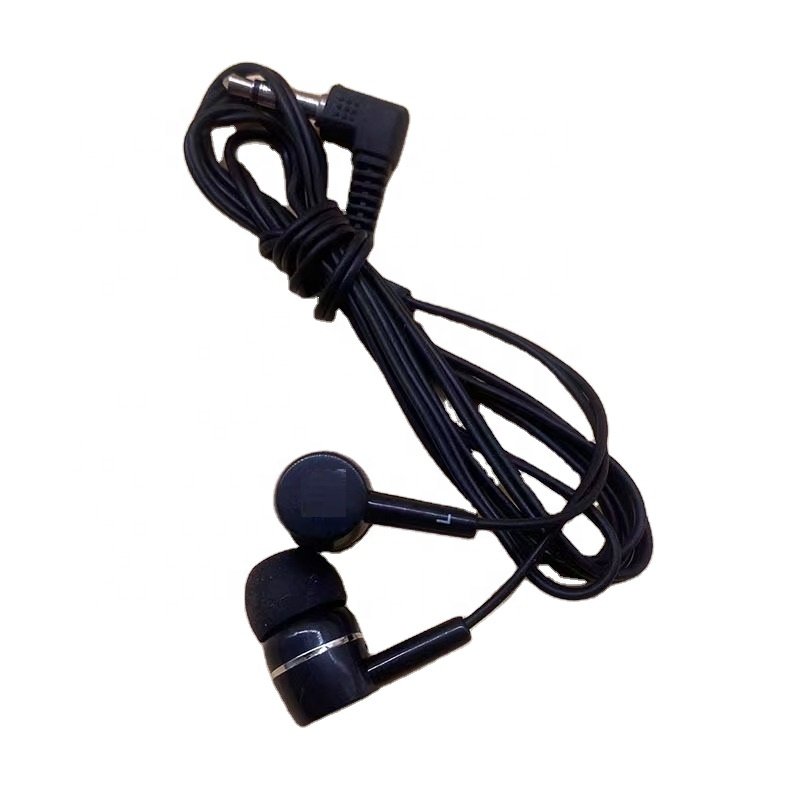 Factory Selling Wired In-Ear Airline Earphones Game Accessories Aviation Headphones Logo Customized