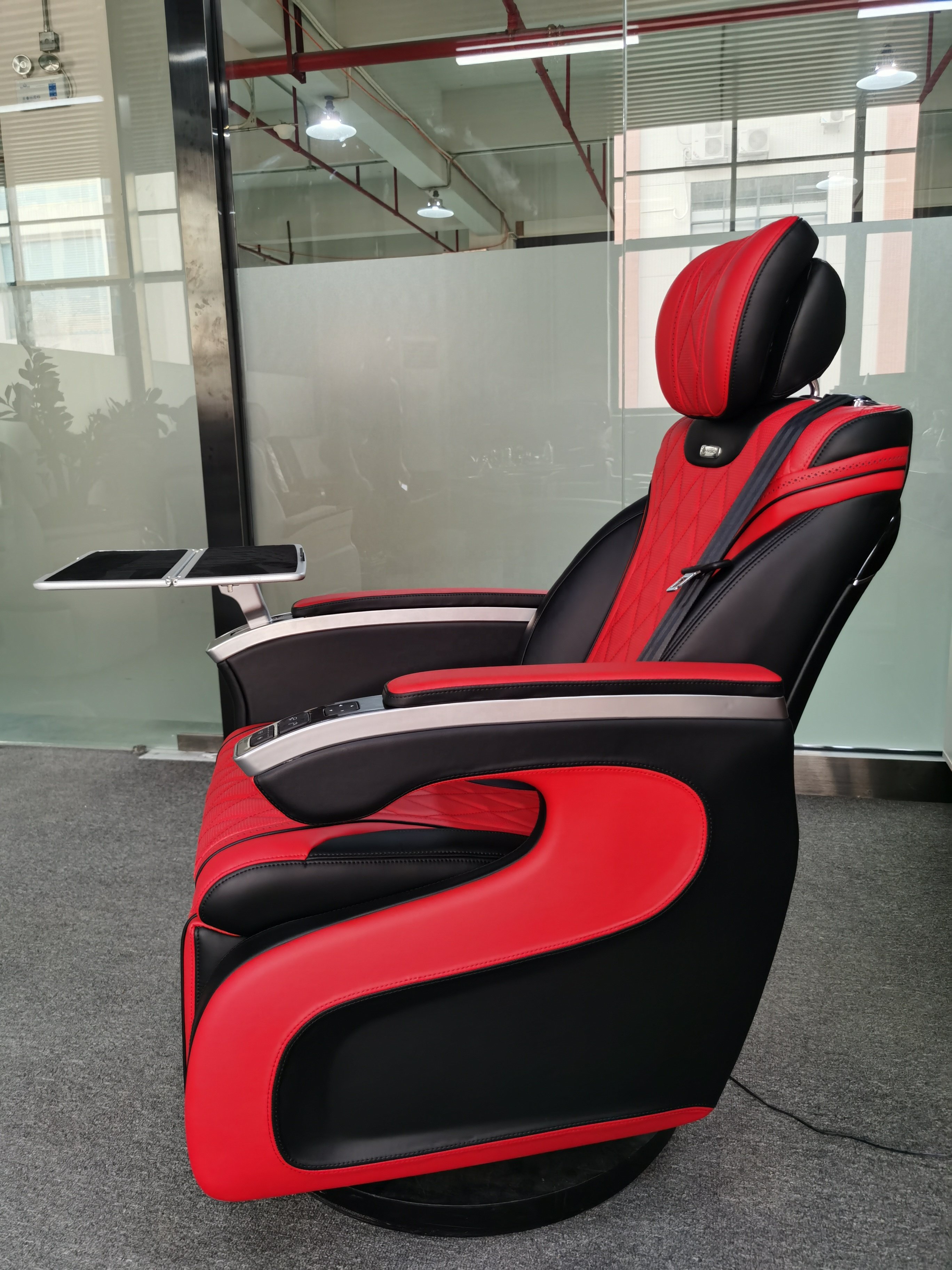 Automotive Interior Upgrade Car Recline VIP Captain Seat With Table Luxury Van Seat for Mercedes Benz v Class Vito