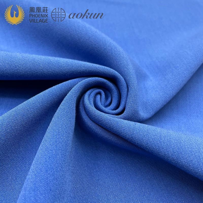 Fabric Customized Woven T/R Fabric Polyester Stretch Fabric for Pants and Dress