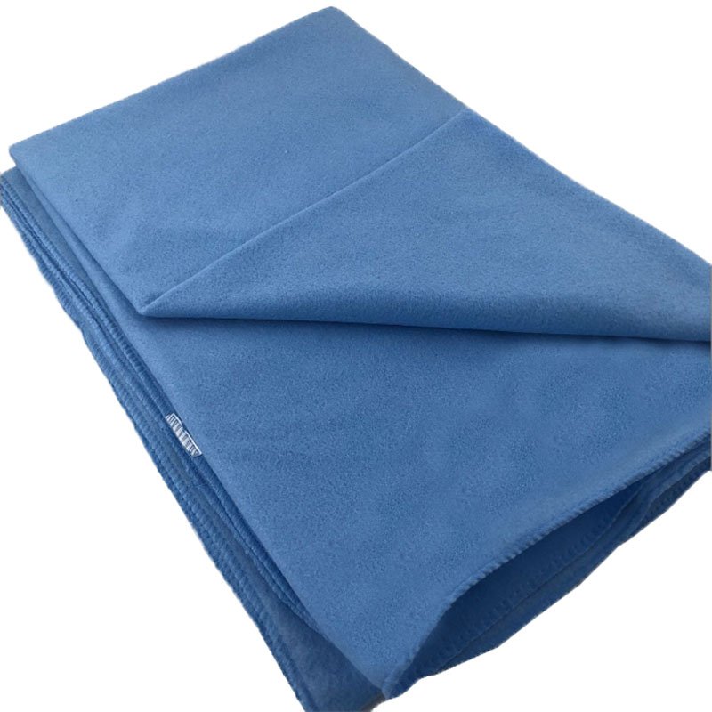 Needle Punched Polyester Nonwoven Blanket Non Woven Disposable Airplane/airline/hospital Medical Blanket
