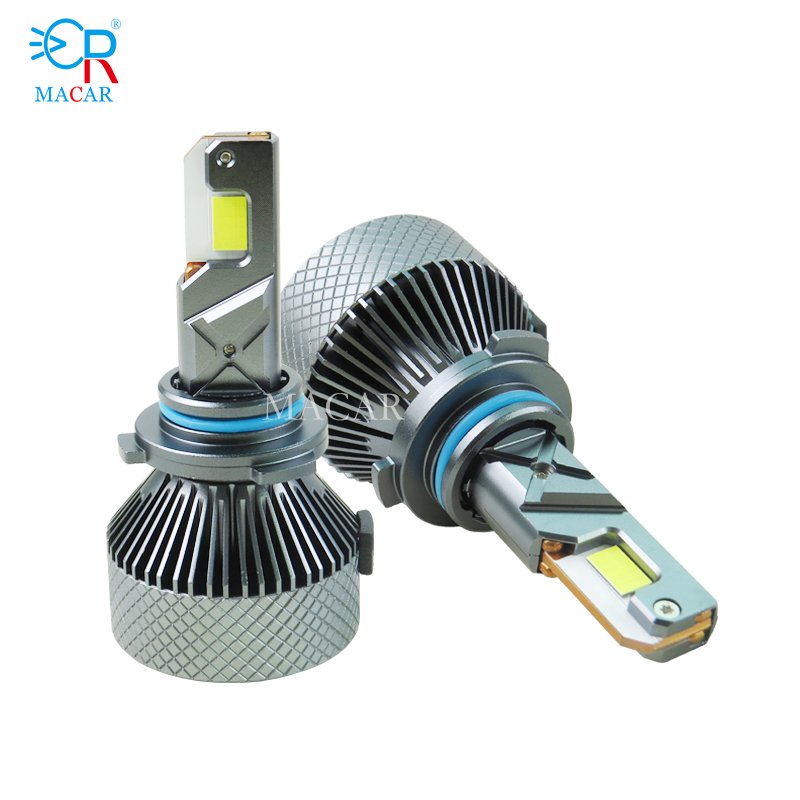 MACAR Four Copper Tubes LED Headlight High Power R16 320W 50000LM Car Led Headlight 24V 9005 9006 H1 Truck LED Headlight Bulb