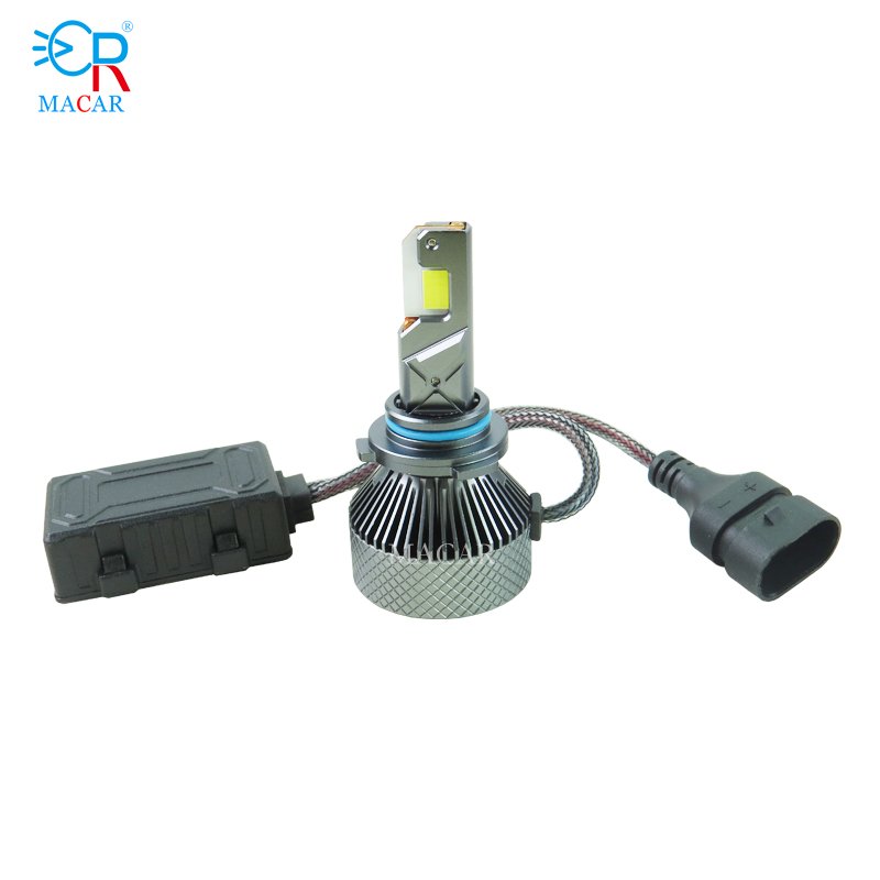 MACAR Four Copper Tubes LED Headlight High Power R16 320W 50000LM Car Led Headlight 24V 9005 9006 H1 Truck LED Headlight Bulb