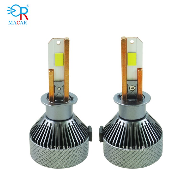 MACAR Four Copper Tubes LED Headlight High Power R16 320W 50000LM Car Led Headlight 24V 9005 9006 H1 Truck LED Headlight Bulb