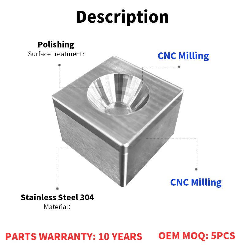 High-Quality Stainless steel machinery engines parts manufactur metal aviation parts aviation accessories for medical equipment