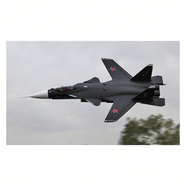 Unique large SU47 rc jet plane