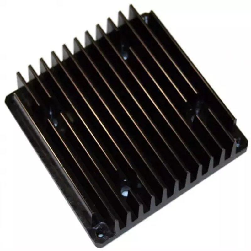 Custom Black Anodized Aluminum Profile Aluminum Heat Sink