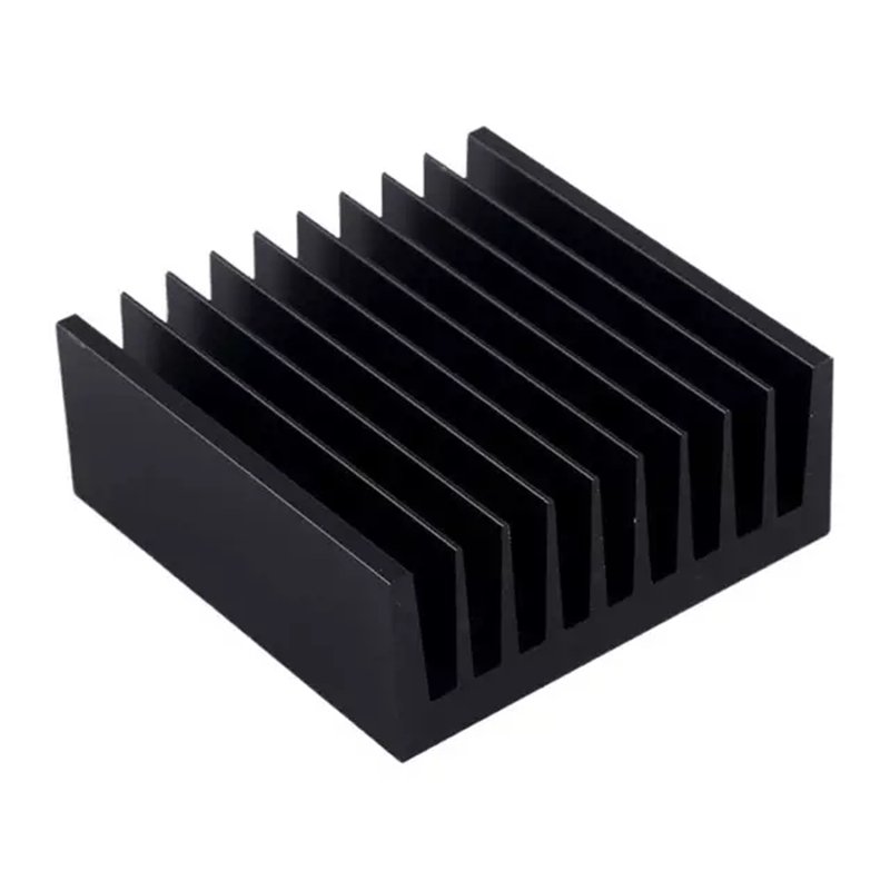 Custom Black Anodized Aluminum Profile Aluminum Heat Sink