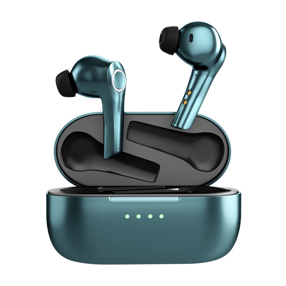 HiFi High Quality Type-C Boat Game Tws Earbud 4Mics ENC ANC Wireless Headset Noise Cancelling Earphones Headphones Accessories