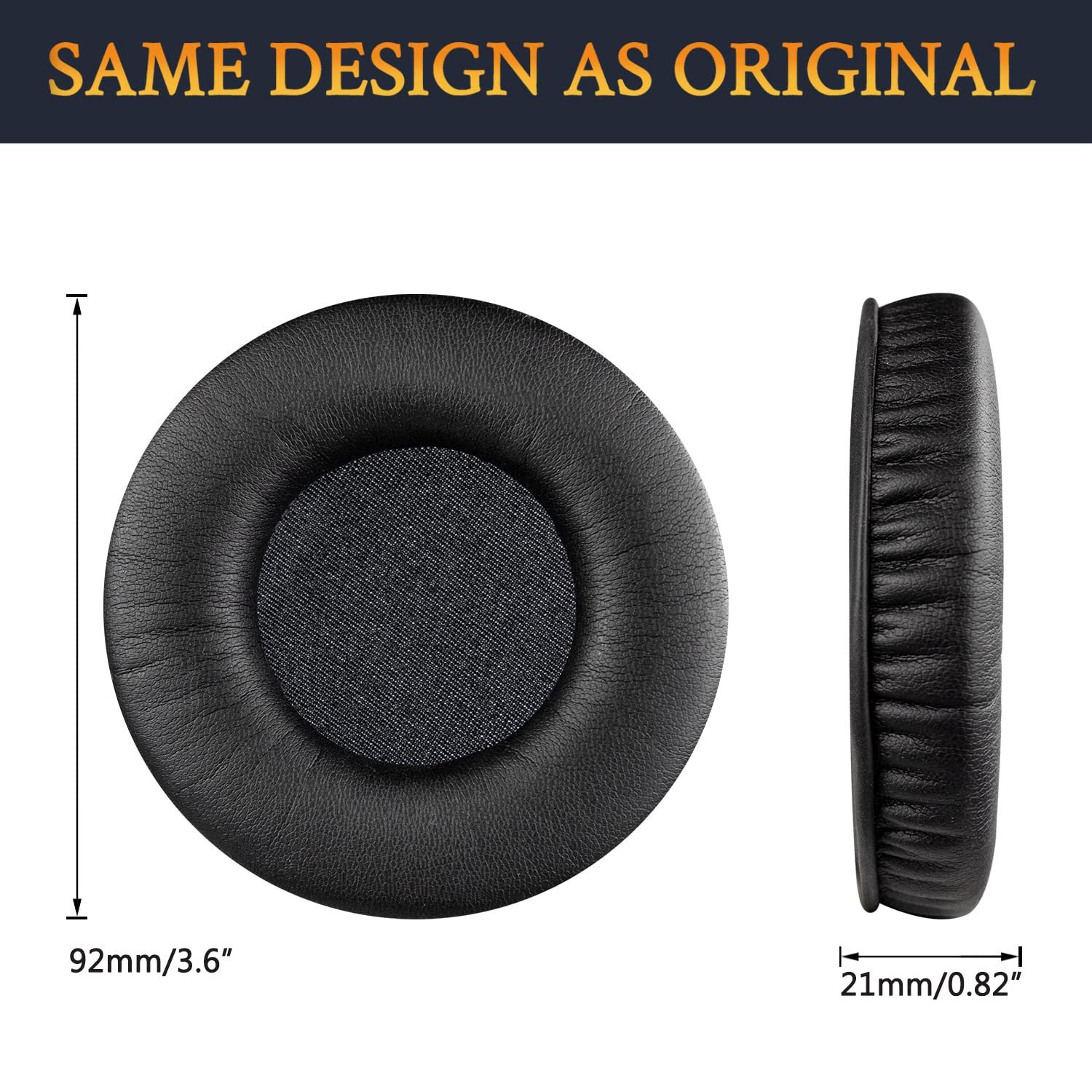 Wholesale Protein Leather Foam Headphones Earpads Cushions for Synchros E50 E50BT S500 S700 Wireless Headphones
