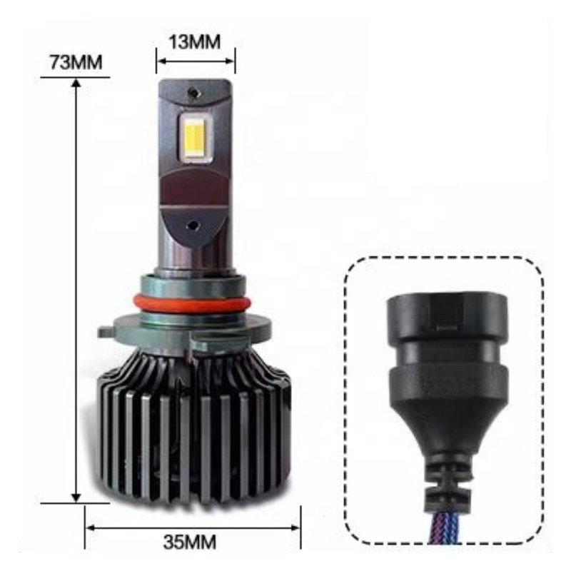K9 LED Light Automotive Led Auto Lamp Headlight H11 H7 H1 9005 9006
