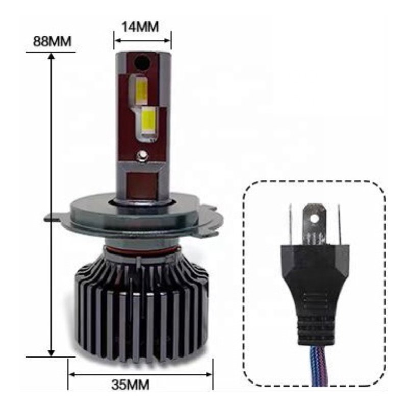 K9 LED Light Automotive Led Auto Lamp Headlight H11 H7 H1 9005 9006
