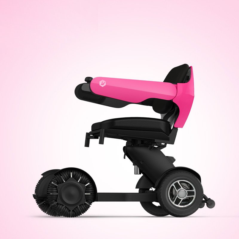 China Best OEM/ODM Medical Wheelchair Manufacturer with Brushless Motor Lithium Battery Mecanum Universal Front Wheel Chair- A1