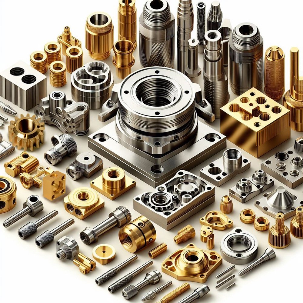Professional Custom UAV Metal Parts Processing Service CNC Brass Aluminum Stainless Steel Drone Accessories Machining Services