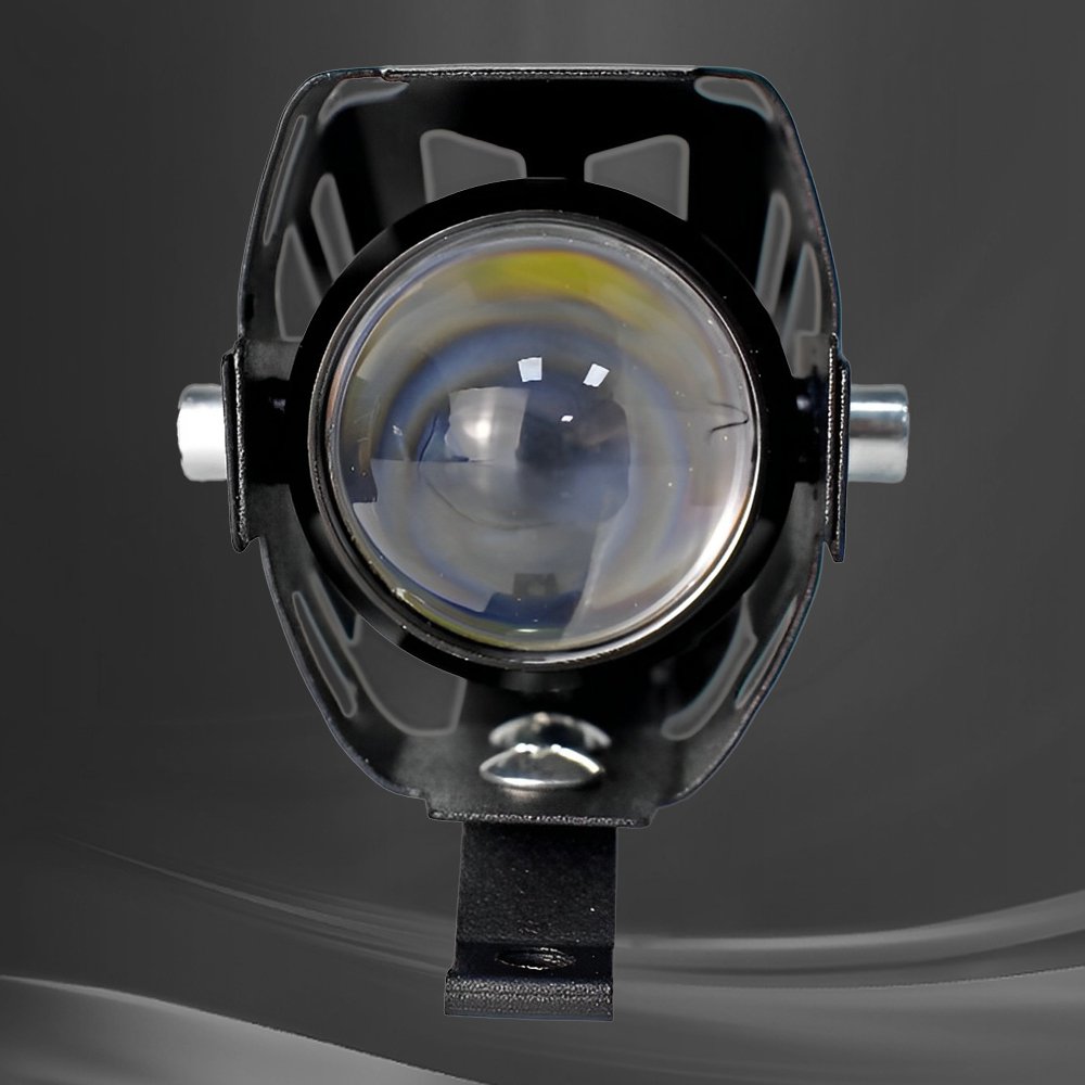 Motoled Motorcycle U5 Mini LED Angel Eye Projector Lens Headlight Spotlight Fog Lamp