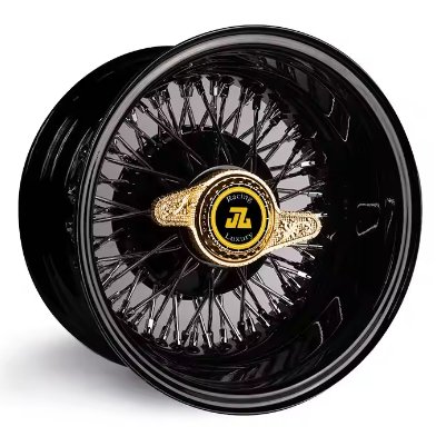 Custom Wire Wheels 100 Spoke Chrome Wire Rims Wheels 14 15 16 17 18 19 Inch Car Aluminum Wheel Rim for Vintage Car5*127/120