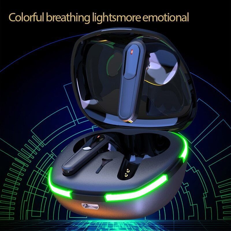 Gaming Headphones OEM Sport Wireless Earbuds 5.1 Headset Earphone in Ear Waterproof Digital Display Game Headphones Pro60