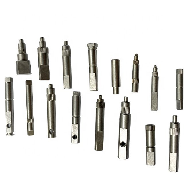 Manufacturers Supply CNC Turn-milling Composite Processing Double Spindle Core Machine Processing CNC Motor Shaft