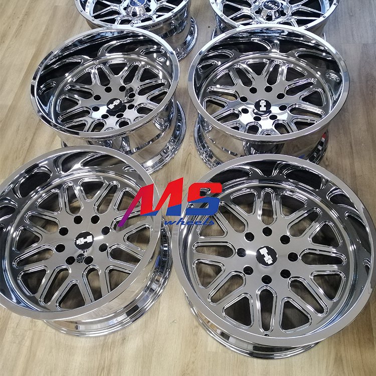 18-24inch Chrome Wheel Customized Forged Wheels Steering for Car