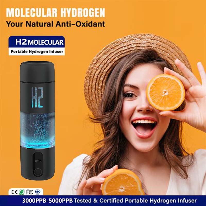Professional Manufacturer Supplier Best Selling Wholesale Spe Pem Usb Rechargeable Hydrogenated Generator Hydrogen Water Bottle