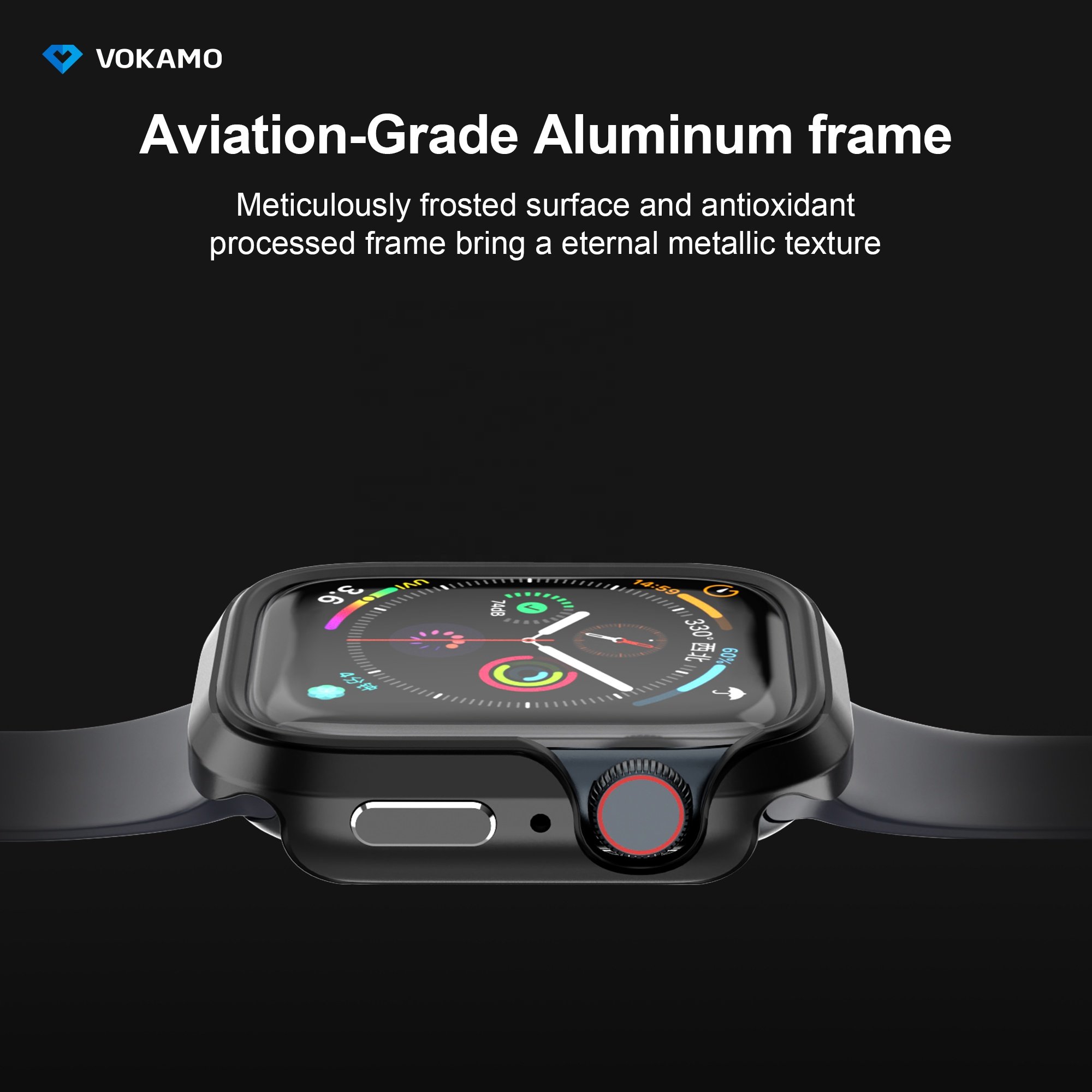 Luxury Shock-Absorbing Watch Case Aluminum Alloy Watch Cover Premium Durable Signal-Friendly Impact-Resistant Watch Accessory