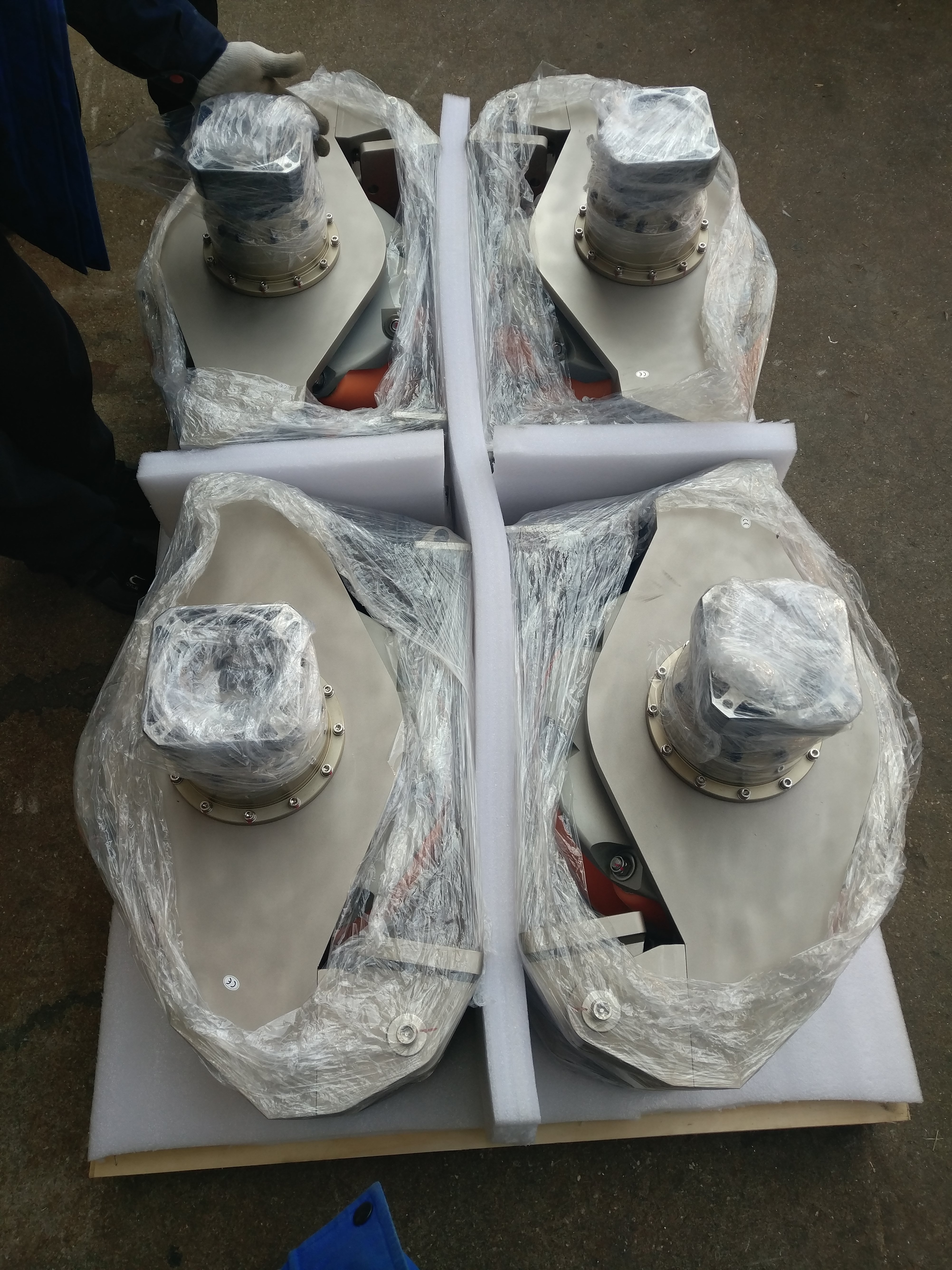 Mecanum Aluminium Trolley Wheel for Material Handling Equipment Parts