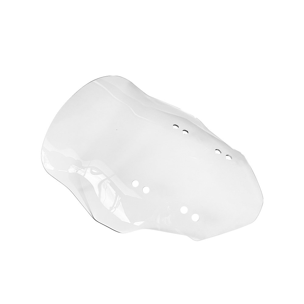 Customized Motorcycle Windshield Windscreen Transparent Motorcycle Windshield Visor PC Plastic Windshield for Motorcycle