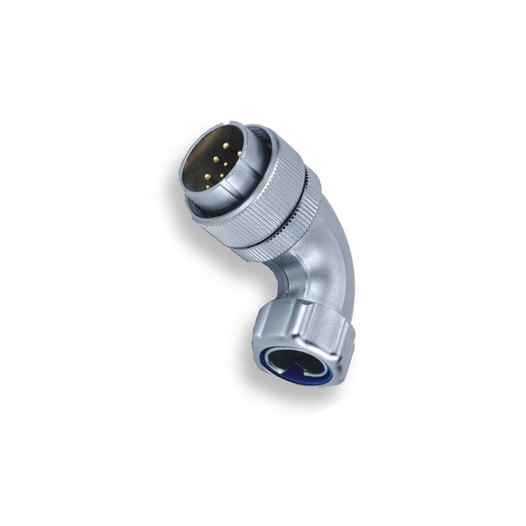 WEIPU WS Series IP67 Waterproof 10Pin Brass Gold Plating Aviation Metal Plug Socket Male Female Receptacle ZS Threaded Power