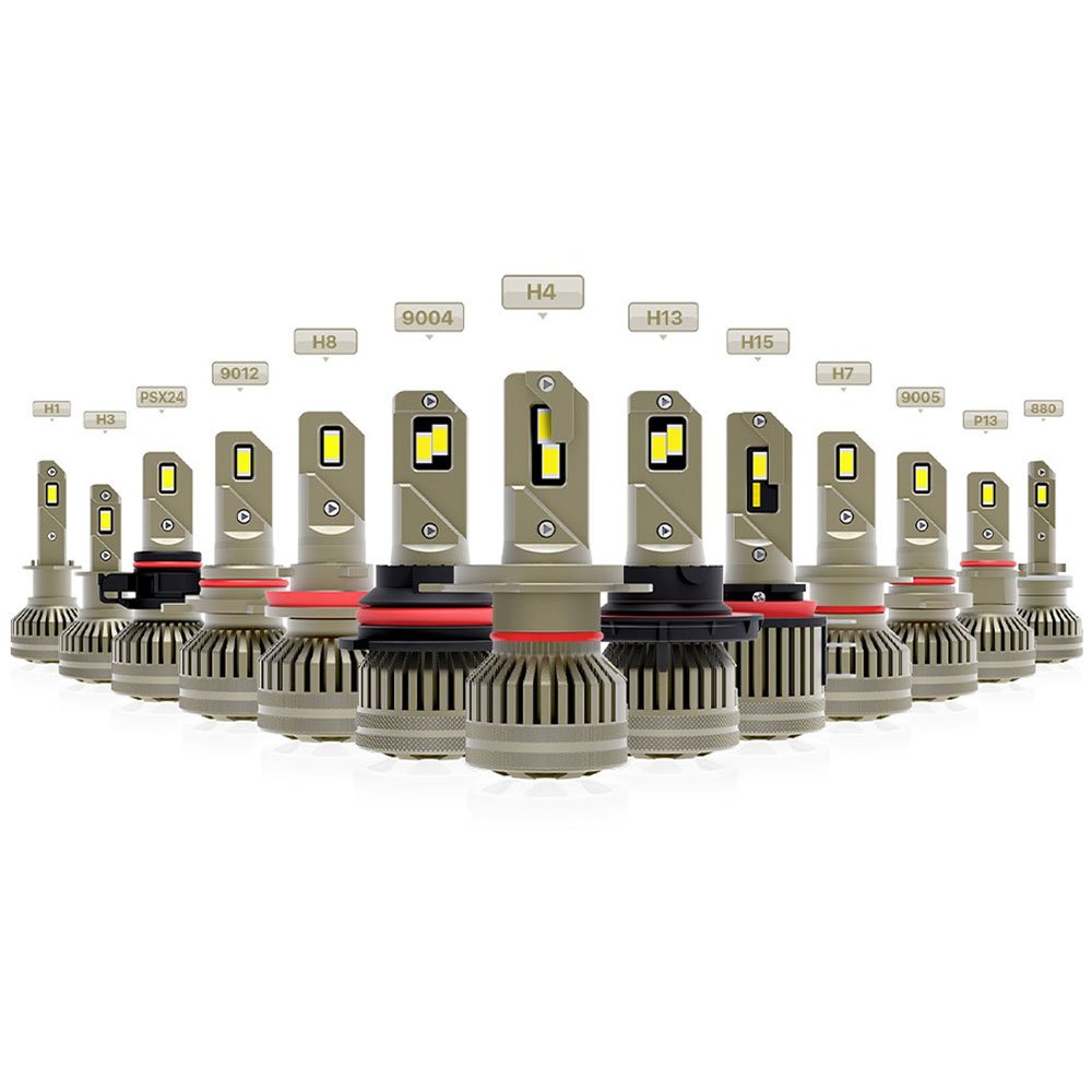 Factory Made H13 H15 LED Headlight 100W Canbus 20000LM 12V 9004 9007 9008 9012 Auto LED Driving Light for VW Fiat Toyota Honda