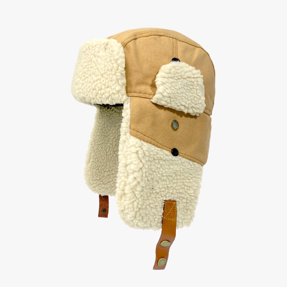 Wholesale Winter Vintage Aviator Hat Knitted Costume Accessories Fur Ear Flaps Trooper Trapper Pilot Cap
