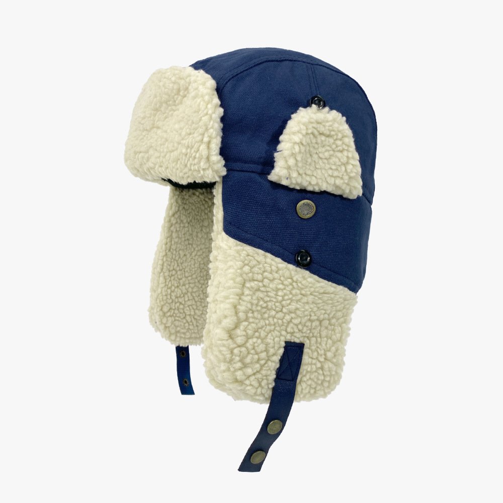 Wholesale Winter Vintage Aviator Hat Knitted Costume Accessories Fur Ear Flaps Trooper Trapper Pilot Cap