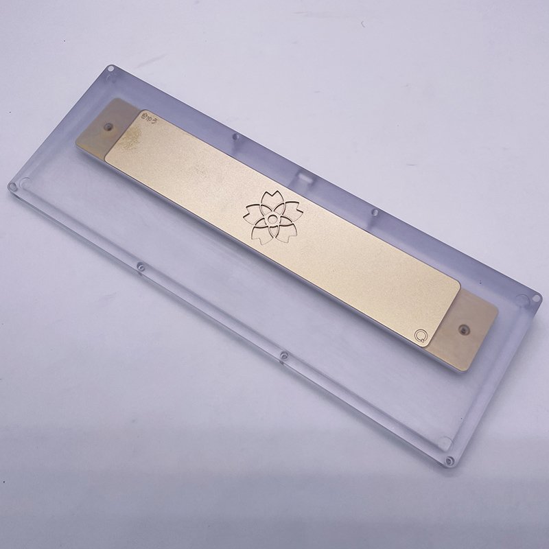 Oem Cnc Mechanical Gaming Keyboard 60% Keyboard case Weight Plate Cnc Machining Aluminum Keyboard case with Multicolor Anodize