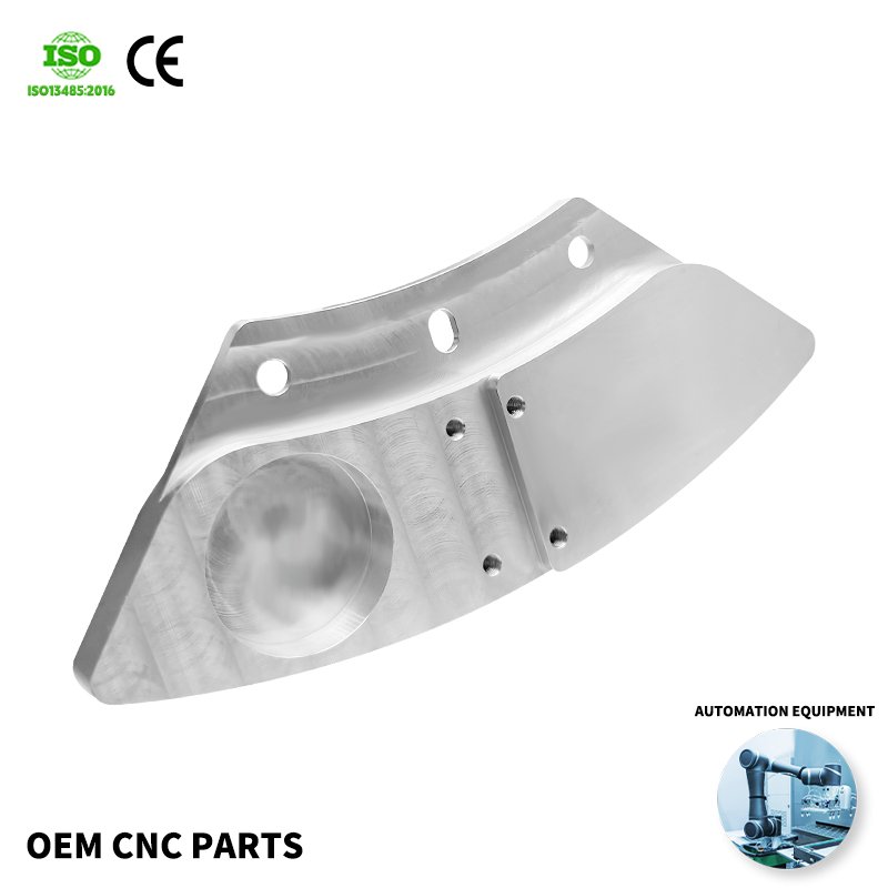 Precision Aluminum 5 Axis Custom Cnc Machining Construction Machinery Aviation Parts for Automation Equipment