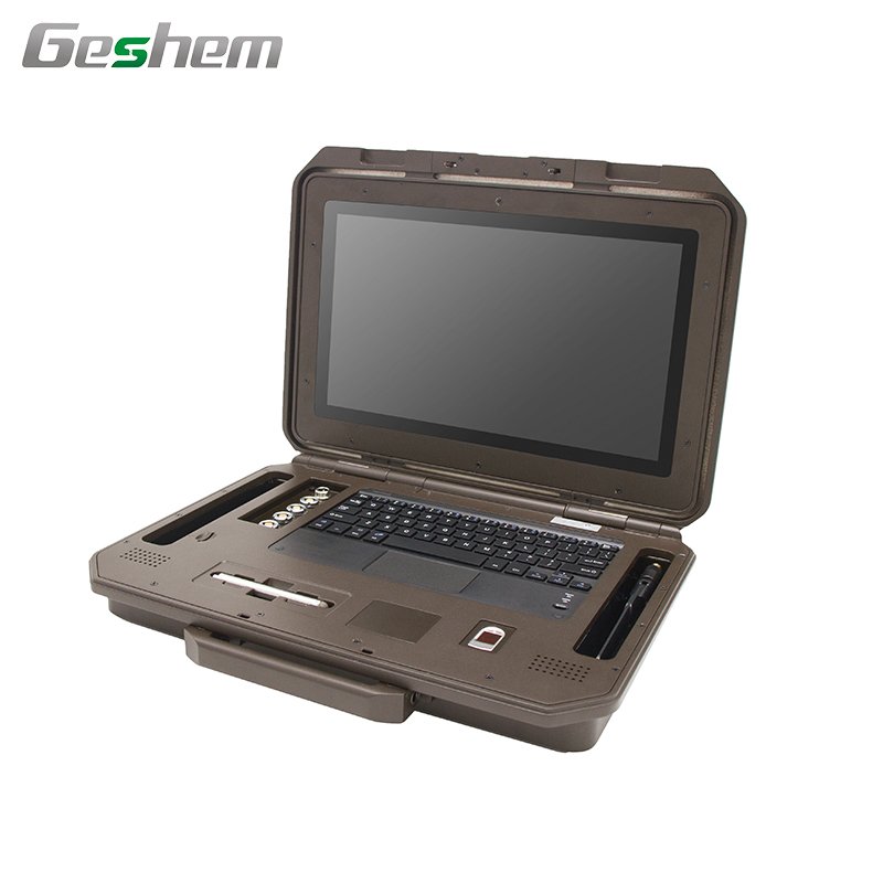 13.3 Inch Metal Materials Rugged Laptop Tablet Pc N2930 CPU 4GB Ram 64G SSD USB LAN SIM Interfaces All Connecters
