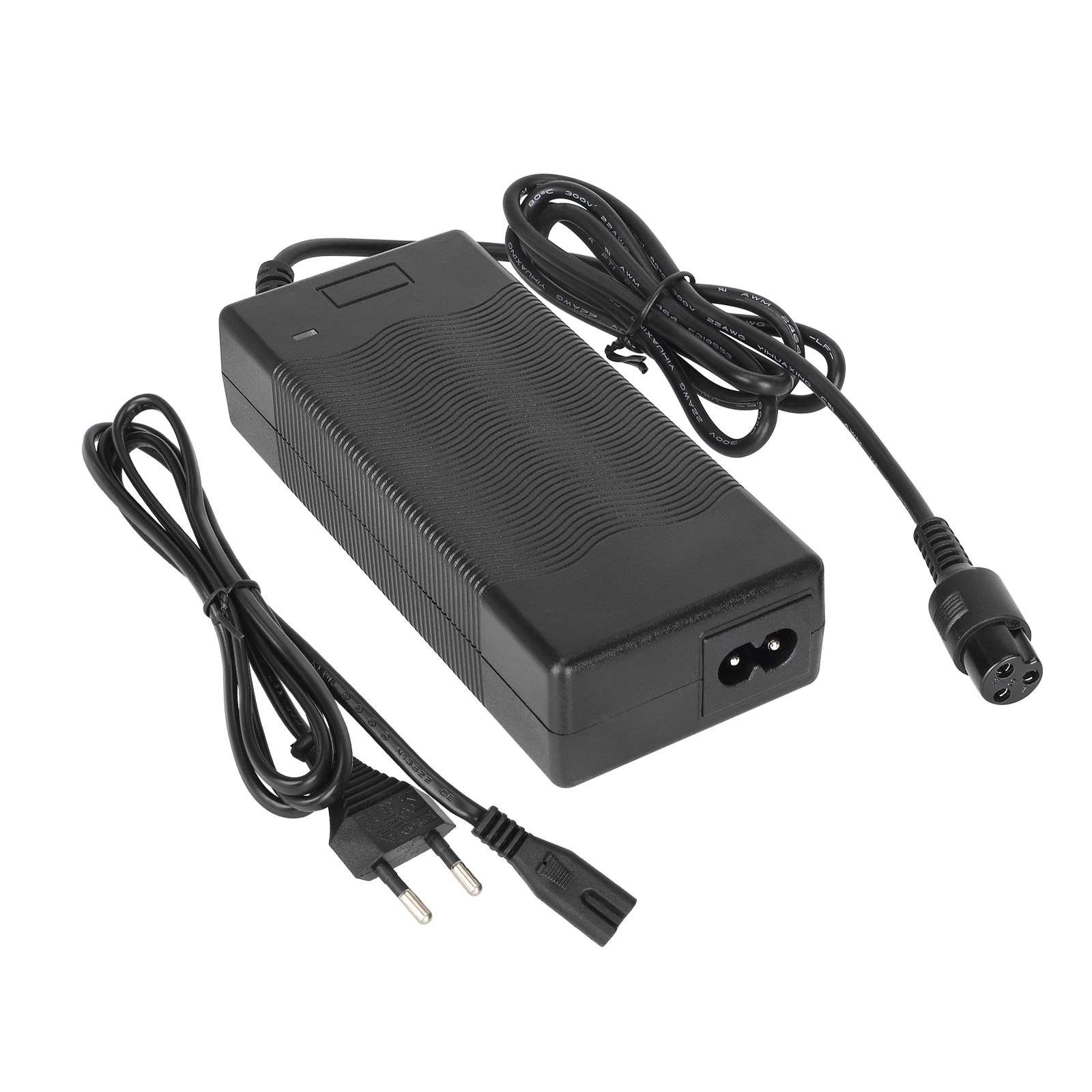 EU Plug 18-42v2A Large Aviation Head Charger Electric Scooter DC Head Lithium Battery Charger Round Head Power Cord Accessory